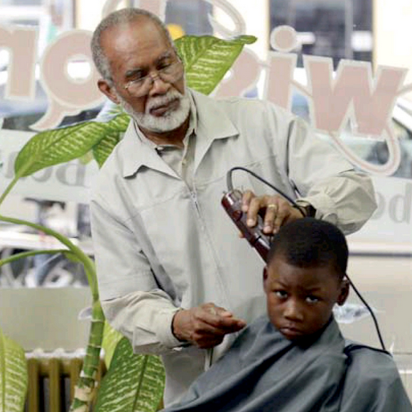 headshot of Wisdom the Barber