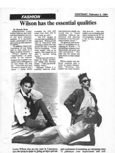 Black-and-white photo of two women and one man, showcasing 1980s fashion, with bold hairstyles and sunglasses.
