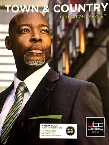 Man in a suit with a striped tie on the cover of Town & Country magazine.